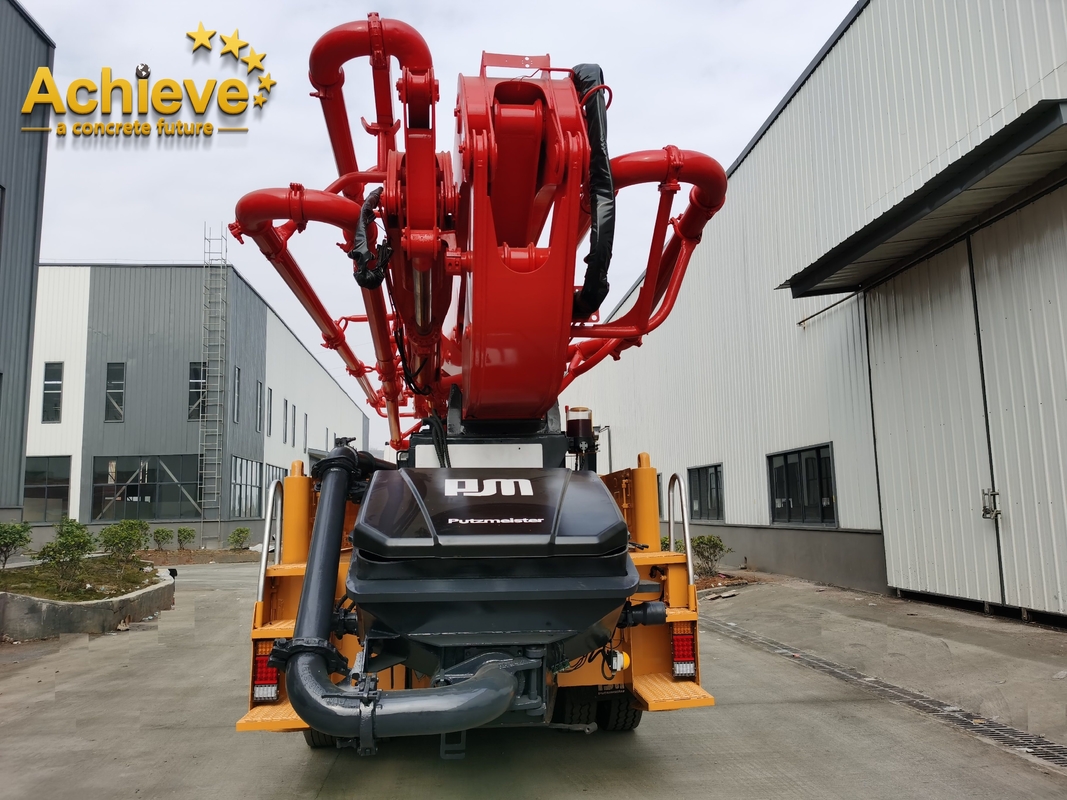 Used M46-5 Concrete Pumps Truck Mounted Light weight PUTZMEISTER M56-5RZ 2014 HOT SALE MODEL MERCEDES BENZ 4141